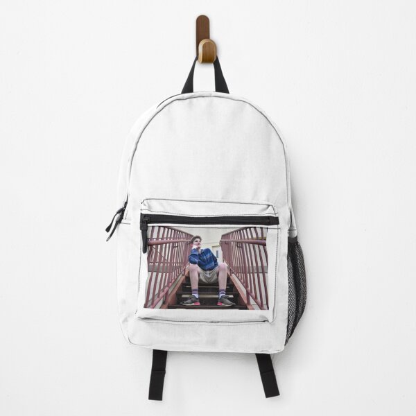 Item preview, Portrait Of A Teenage Boy On The Stairs designed and sold by Bennett Swanson.