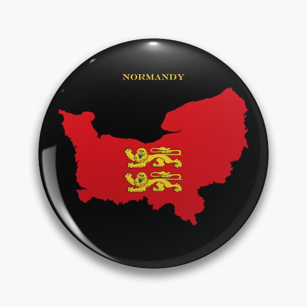 Item preview, Normandy Map Flag Silhouette France Regional Travel Pride Gift designed and sold by NTGUILTY.