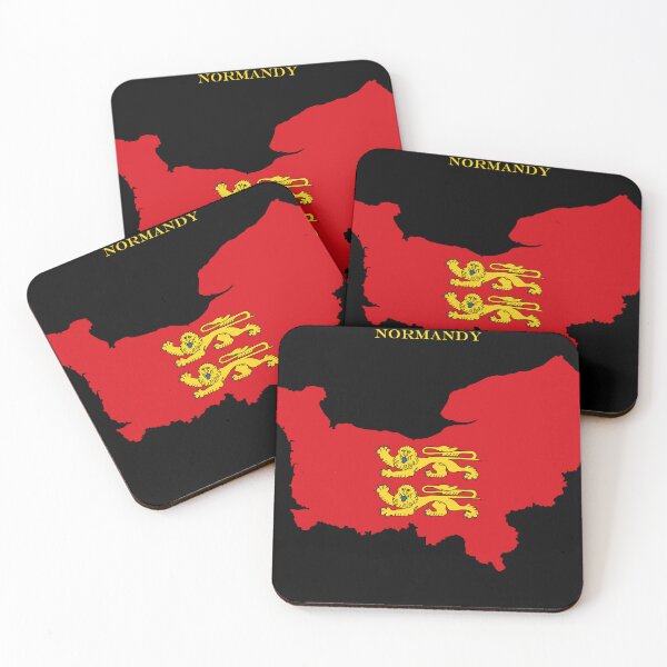 Item preview, Normandy Map Flag Silhouette France Regional Travel Pride Gift designed and sold by NTGUILTY.