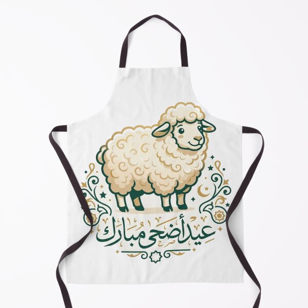 Item preview, عيد أضحى مبارك — خط عربي وخروف designed and sold by spectomine.