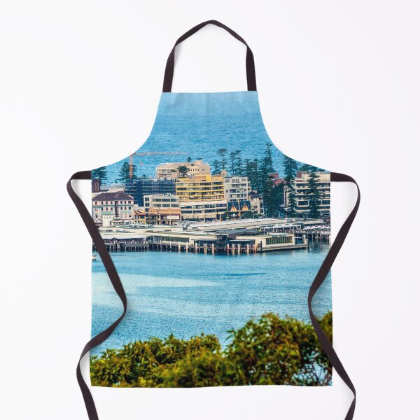Item preview, Panoramic View of Manly Cove & Manly Wharf | Iconic North Harbour, Sydney, NSW, Australia Art designed and sold by Ross.A.Campbell.
