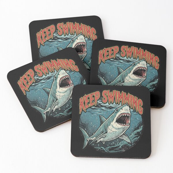 Item preview, Keep Swimming designed and sold by DuckOddity.