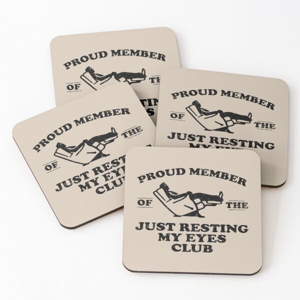 Item preview, Proud Member Resting Eyes Club Funny Dad Classic T-Shirt designed and sold by LittleRogerChin.