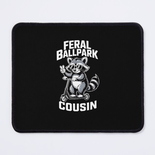 Item preview, Cool Raccoon Riding Scooter Feral Ballpark Cousin designed and sold by SuperAndSocial.