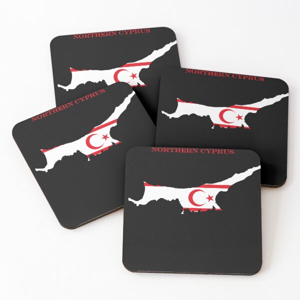 Item preview, Northern Cyprus Map Flag Silhouette Europe Travel Pride Gift designed and sold by NTGUILTY.