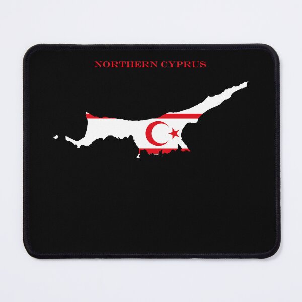 Item preview, Northern Cyprus Map Flag Silhouette Europe Travel Pride Gift designed and sold by NTGUILTY.