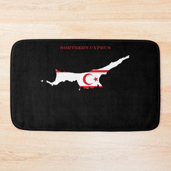 Item preview, Northern Cyprus Map Flag Silhouette Europe Travel Pride Gift designed and sold by NTGUILTY.