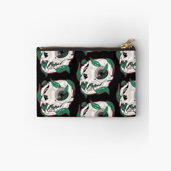 Item preview, Cat Skull with Leaves  designed and sold by Katie.s.stryker.