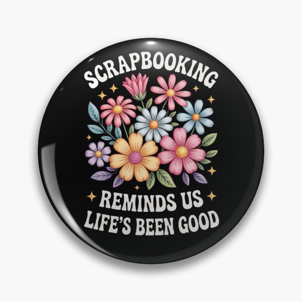 Item preview, Scrapbooking Life's Been Good Retro Floral Design designed and sold by SuperAndSocial.