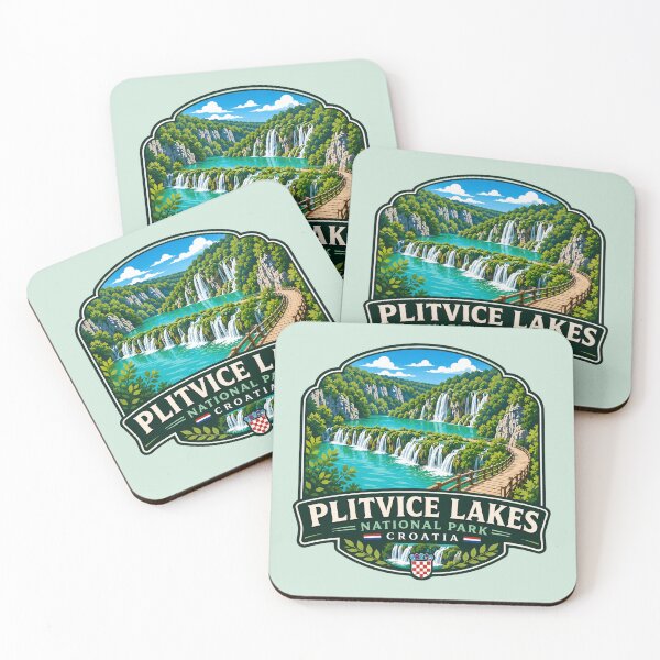 Item preview, Plitvice Lakes National Park - Croatia Waterfalls designed and sold by Myra365Art.
