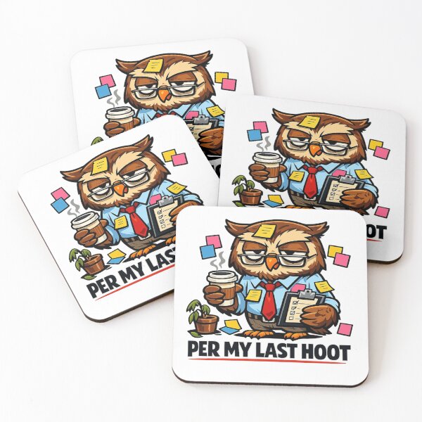 Item preview, Funny Coworker Gift Sarcastic Owl Office Humor designed and sold by Gentlestate.
