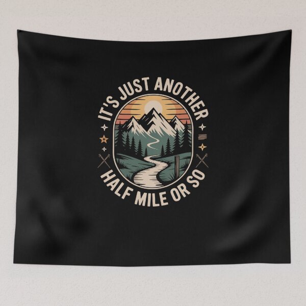 Item preview, Mountain Trail Hiker Half Mile Or So AdventureCopy of TEMPLATE designed and sold by SuperAndSocial.