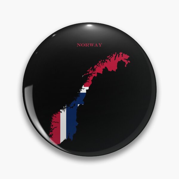 Item preview, Norway Map Flag Silhouette Scandinavia Europe Travel Pride Gift designed and sold by NTGUILTY.