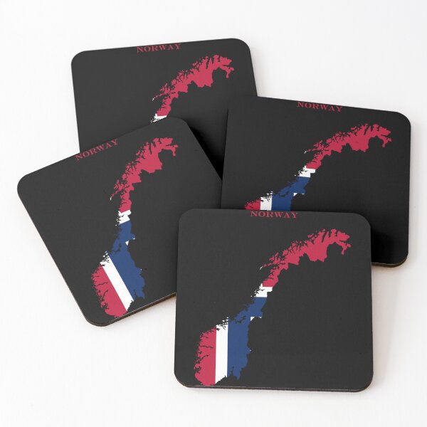 Item preview, Norway Map Flag Silhouette Scandinavia Europe Travel Pride Gift designed and sold by NTGUILTY.