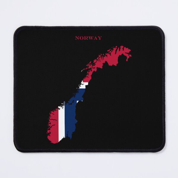 Item preview, Norway Map Flag Silhouette Scandinavia Europe Travel Pride Gift designed and sold by NTGUILTY.