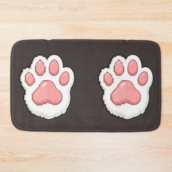 Item preview, Cute Pixel Art Cat Paw designed and sold by ArtMassive.