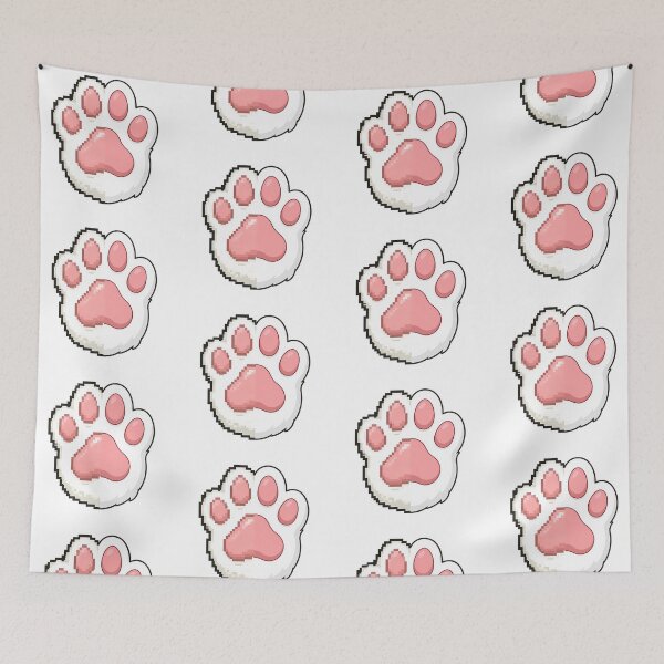 Item preview, Cute Pixel Art Cat Paw designed and sold by ArtMassive.