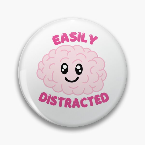 Item preview, Easily Distracted Brain ADHD/Autism designed and sold by GlitterArtySVG.