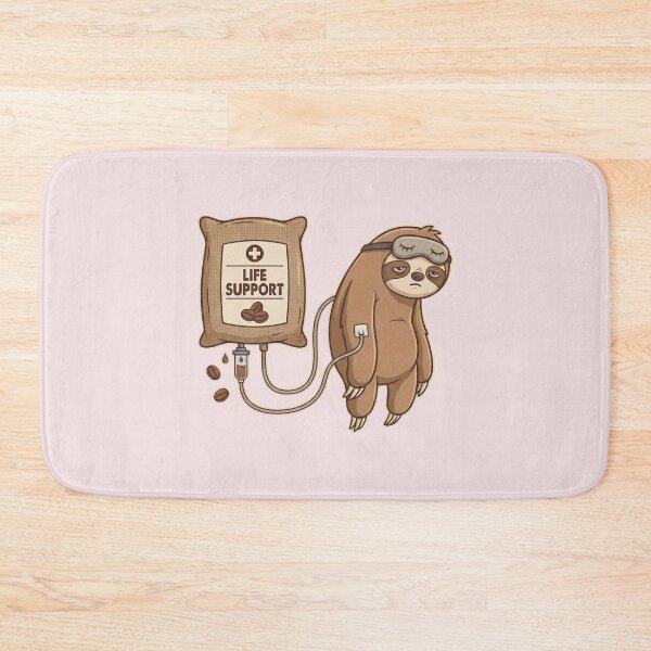 Item preview, Coffee life support funny sloth  designed and sold by Emmatshirt1.