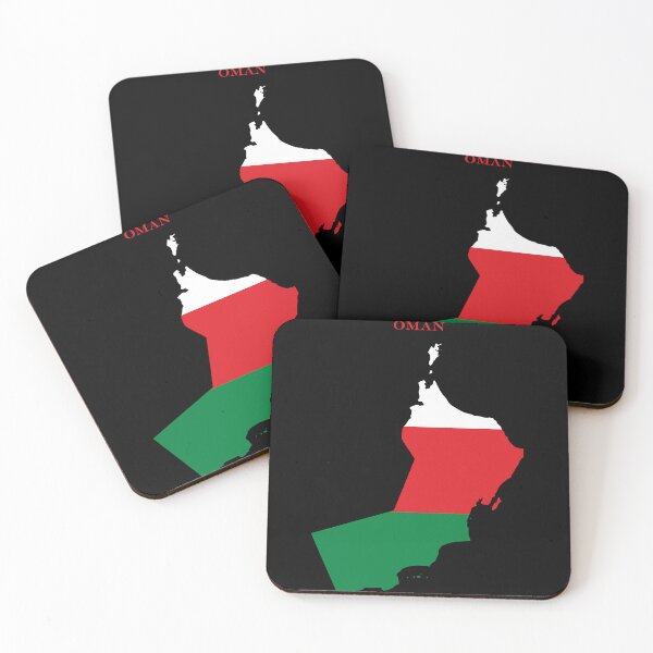 Item preview, Oman Map Flag Silhouette Middle East Travel Pride Gift designed and sold by NTGUILTY.