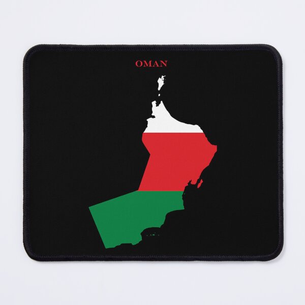 Item preview, Oman Map Flag Silhouette Middle East Travel Pride Gift designed and sold by NTGUILTY.