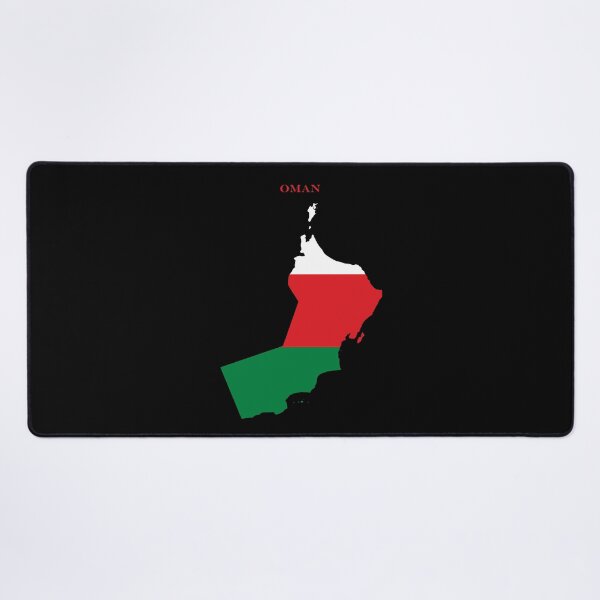 Item preview, Oman Map Flag Silhouette Middle East Travel Pride Gift designed and sold by NTGUILTY.
