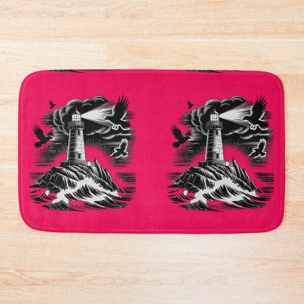 Item preview, Quadra Island lighthouse - British Columbia designed and sold by DamioPolArt.