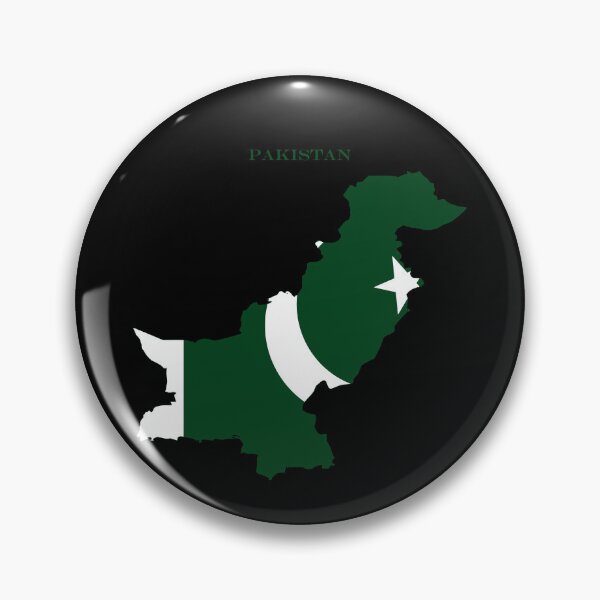 Item preview, Pakistan Map Flag Silhouette South Asia Travel Pride Gift designed and sold by NTGUILTY.