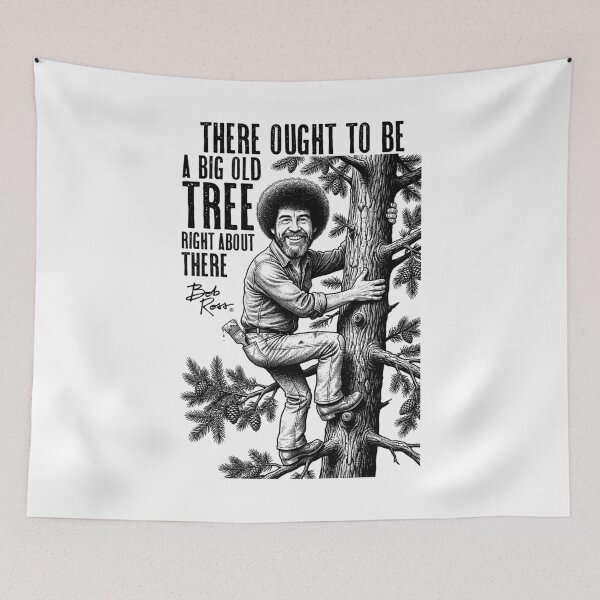 Item preview, Bob Ross Big Old Tree Funny Painter Happy Trees designed and sold by GrandeDuc.