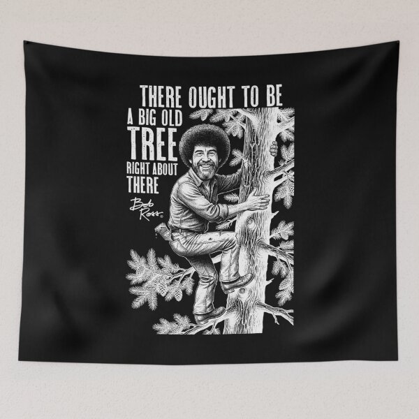 Item preview, Bob Ross Big Old Tree Funny Painter Happy Trees designed and sold by GrandeDuc.