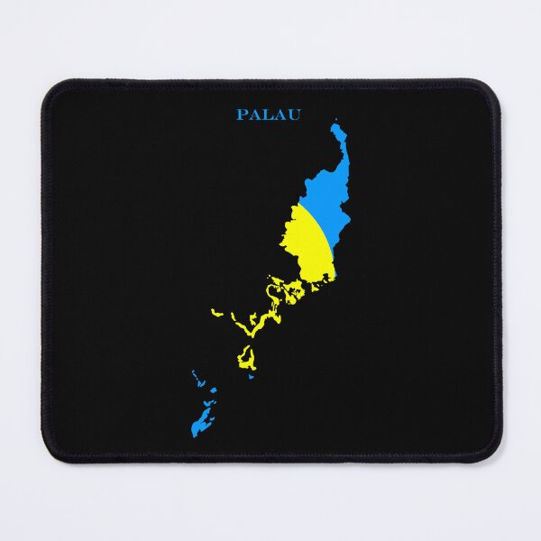 Item preview, Palau Map Flag Silhouette Oceania Pacific Travel Pride Gift designed and sold by NTGUILTY.