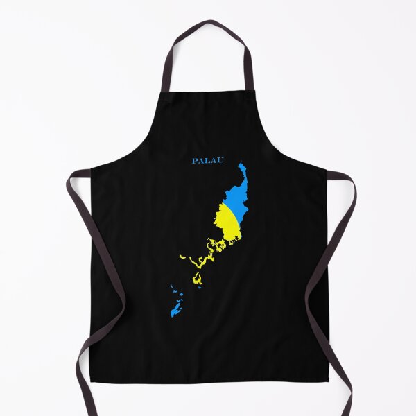 Item preview, Palau Map Flag Silhouette Oceania Pacific Travel Pride Gift designed and sold by NTGUILTY.