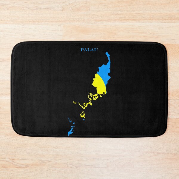 Item preview, Palau Map Flag Silhouette Oceania Pacific Travel Pride Gift designed and sold by NTGUILTY.