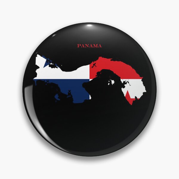 Item preview, Panama Map Flag Silhouette Central America Travel Pride Gift designed and sold by NTGUILTY.