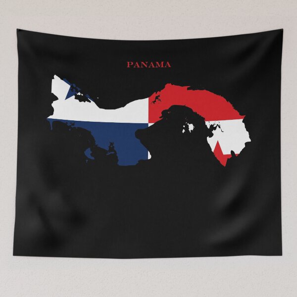 Item preview, Panama Map Flag Silhouette Central America Travel Pride Gift designed and sold by NTGUILTY.