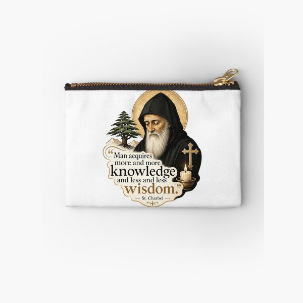 Item preview, Saint Charbel Wisdom Quotes designed and sold by Airimo.