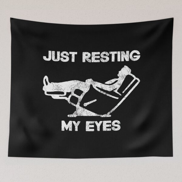 Item preview, Just Resting My Eyes Recliner Dad Humor Classic T-Shirt designed and sold by PaulGenG.