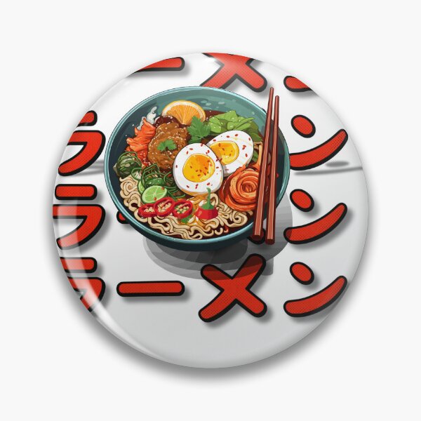 Item preview, Retro Japanese Ramen Bowl Aesthetic Kanji Art designed and sold by thazinart.