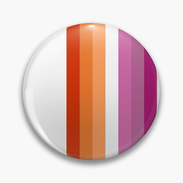 Item preview, Lesbian Pride Stripes Vertical  designed and sold by FeralCatDad.