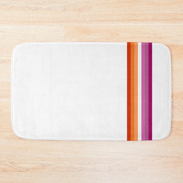 Item preview, Lesbian Pride Stripes Vertical  designed and sold by FeralCatDad.