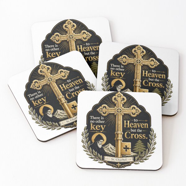 Item preview, Saint Charbel Wisdom Quotes designed and sold by Airimo.