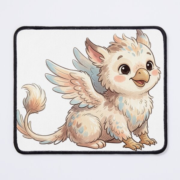 Item preview, Cute Baby Griffin Watercolor Illustration designed and sold by Rutvain.