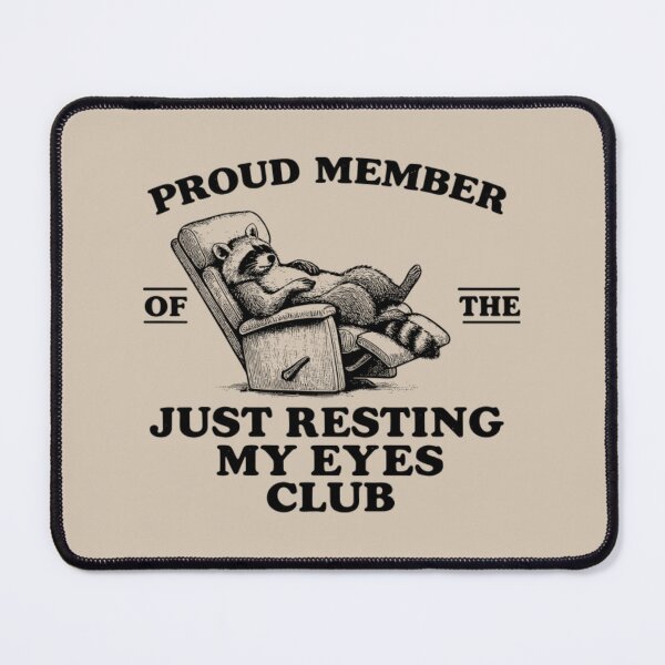 Item preview, Proud Member Resting Eyes Club Recliner Dad Classic T-Shirt designed and sold by PaulGenG.