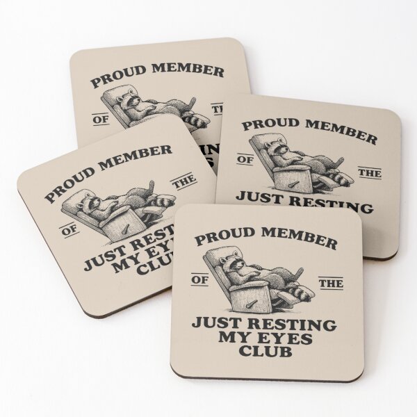 Item preview, Proud Member Resting Eyes Club Recliner Dad Classic T-Shirt designed and sold by PaulGenG.