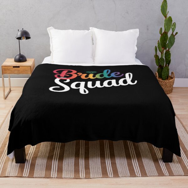 Item preview, Bride Squad LGBT Rainbow Flag Lesbian Bachelorette Party designed and sold by TrinaEspinoza.