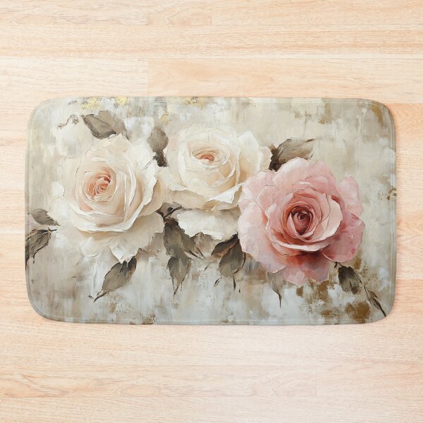 Item preview, Elegant Ivory Rose Art, Soft Blush Pink Champagne Floral Illustration designed and sold by daila70.