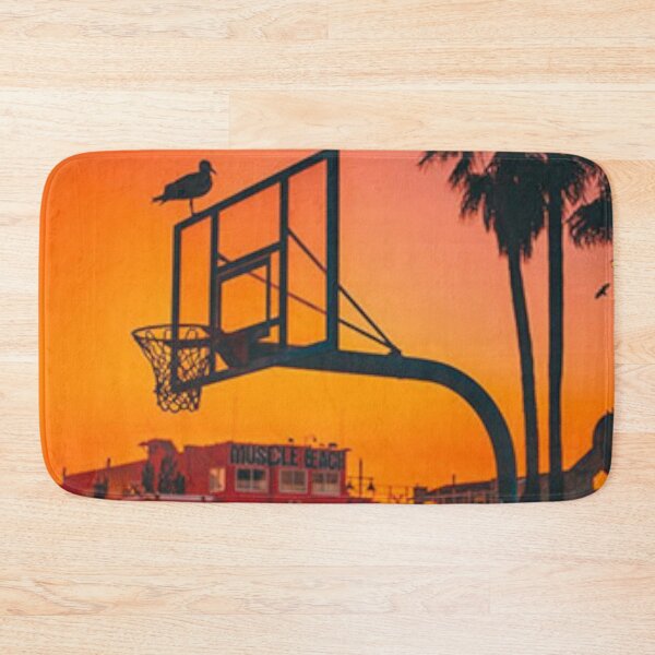 Aperçu de l'œuvre Basket-ball à Orange Sunset créée et vendue par iamdesigns14.