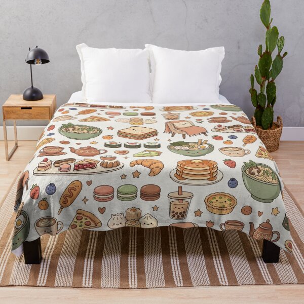 Item preview, Copy of Kawaii Delicious Snacks & Cute pancakes Aesthetic Graphic designed and sold by LunaVales.