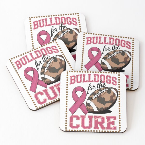 Item preview, Bulldogs for the cure pink ribbon designed and sold by TrinaEspinoza.