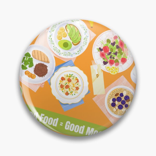 Item preview, Healthy Diet Meal Flatlay Sticker - Wellness Nutrition Planner Decal designed and sold by Akira Design Store.